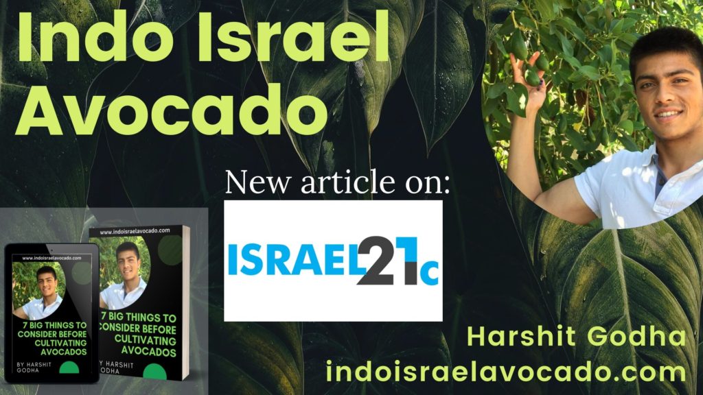 Harshit Godha Israel21c