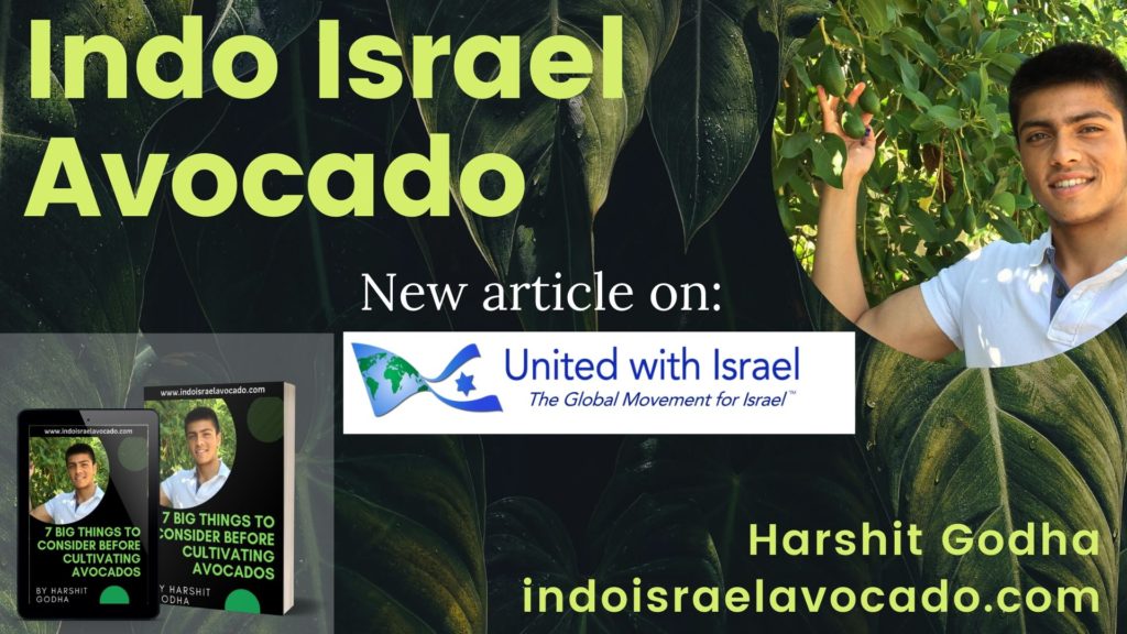 Harshit Godha United with Israel Avocado